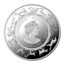 $30 2022 Year of the Tiger 1 Kilo Silver Proof