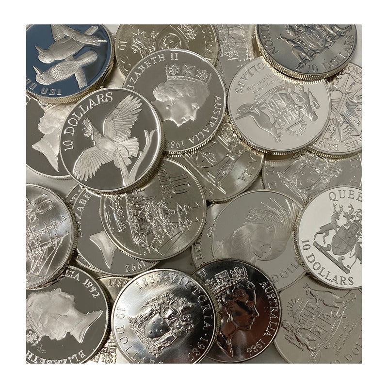 Half Kilo 92.5% Silver $10 Coins