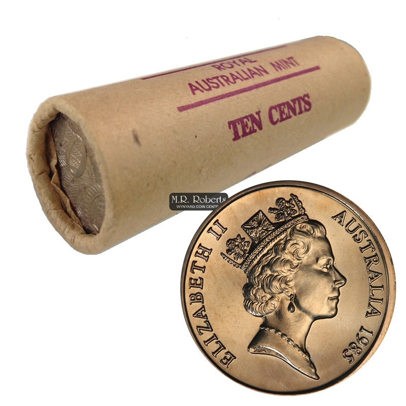 10c 1985 Royal Australian Mint Roll