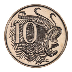 10c 1985 Royal Australian Mint Roll
