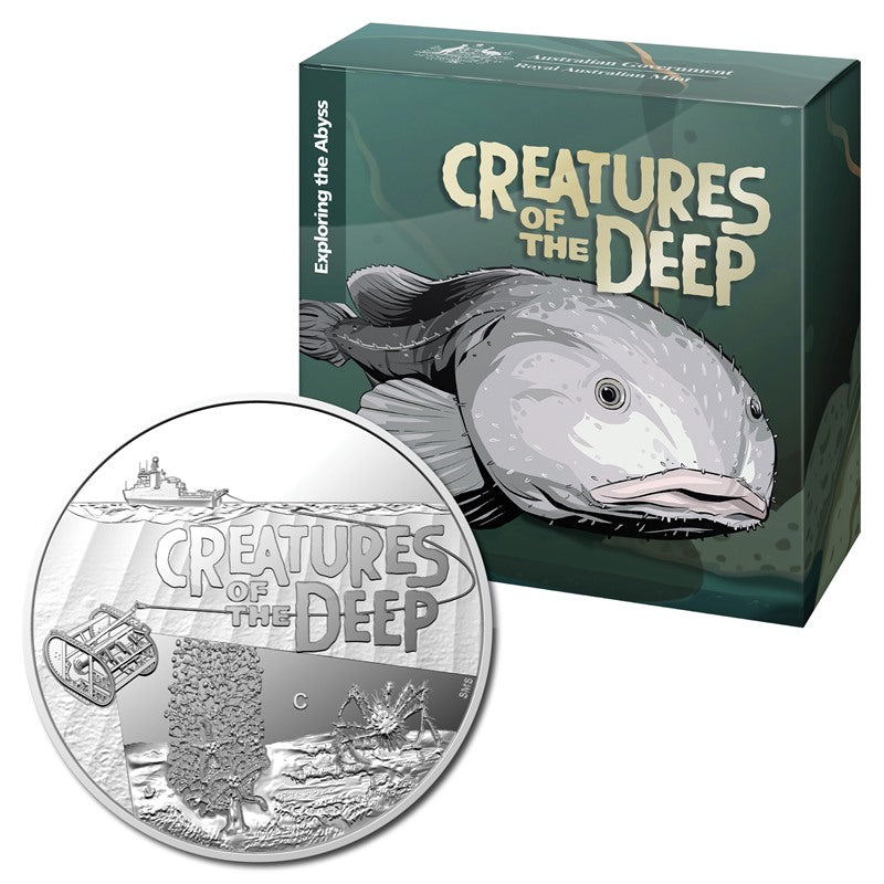 $1 2023 Creatures of the Deep Silver Proof