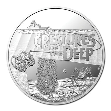 $1 2023 Creatures of the Deep Silver Proof