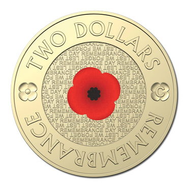 $2 2022 Remembrance Day 'C' Mintmark UNC