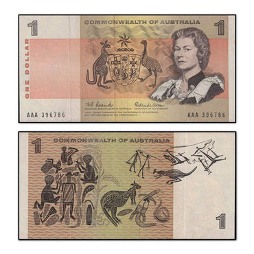 (1966) $1 Coombs/Wilson R.71f AAA First Prefix