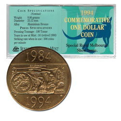 $1 1994 Decade of $1 Mintmark UNC