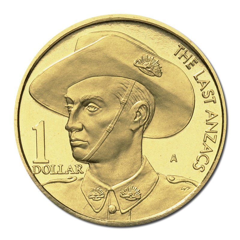 $1 1999 Last ANZACS Mintmark UNC