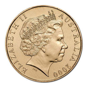 $1 2000 HMAS Sydney II Mintmark UNC