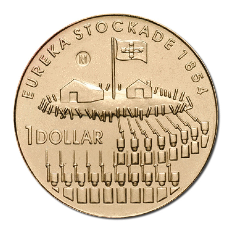 $1 2004 Eureka Stockade Mint/Privy Mark UNC