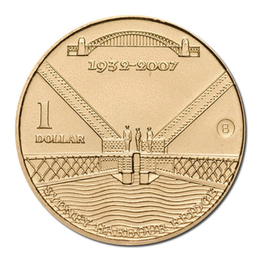 $1 2007 Sydney Harbour Bridge Mint/Privy Mark UNC