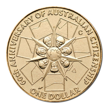 $1 2009 Inspirational Australians - Steve Irwin Al/Bronze UNC