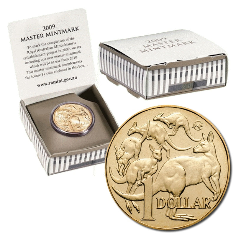 $1 2009 Mob of Roos Master Mintmark UNC