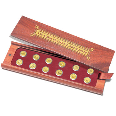 1996-2007 12 Coin Lunar series 1/20oz Gold Coins