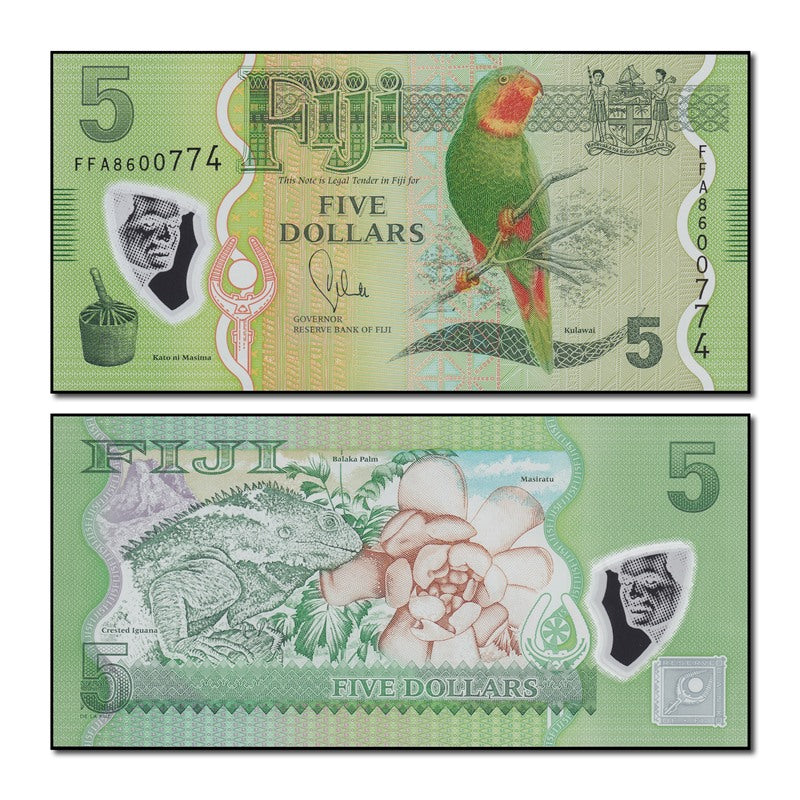 Fiji 2013 5 Dollars P.115 CFU