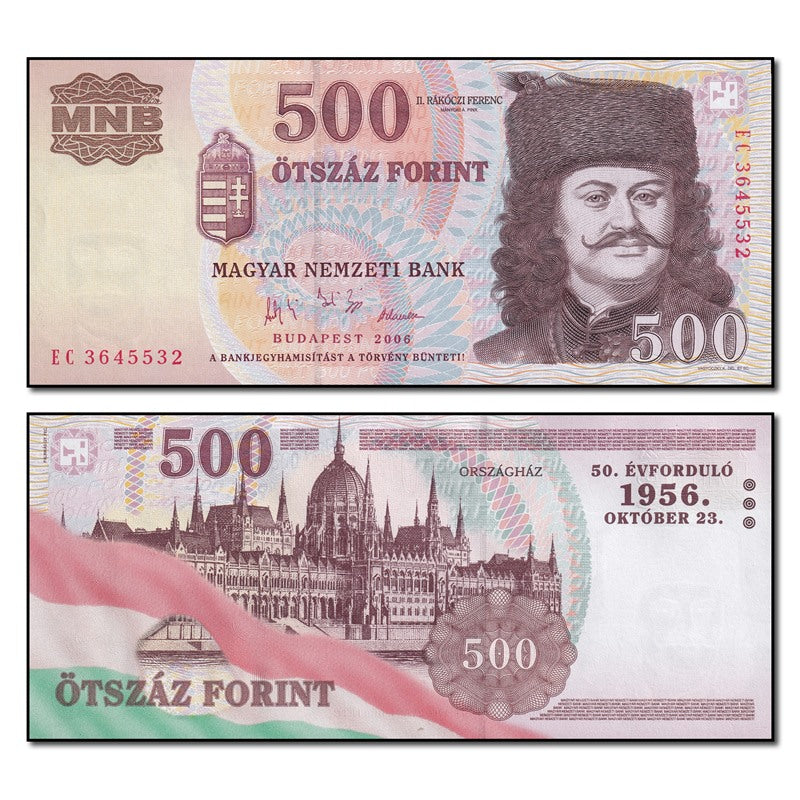 Hungary 2006 500 Forint P.194 CFU