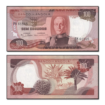 Angola 1972 100 Escudos P.101 CFU