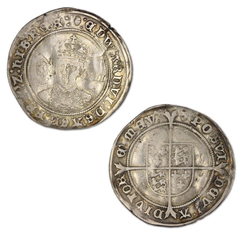 England (1547-1553) Silver Shilling nVF