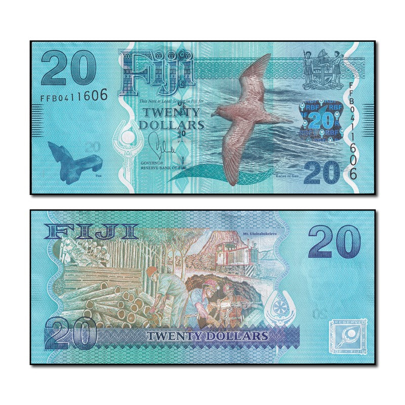 Fiji 2015 20 Dollars P.117 CFU