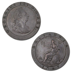 Great Britain 1797 Penny (Cartwheel Penny)