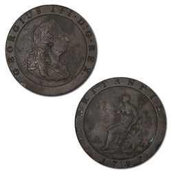 Great Britain 1797 Penny (Cartwheel Penny)