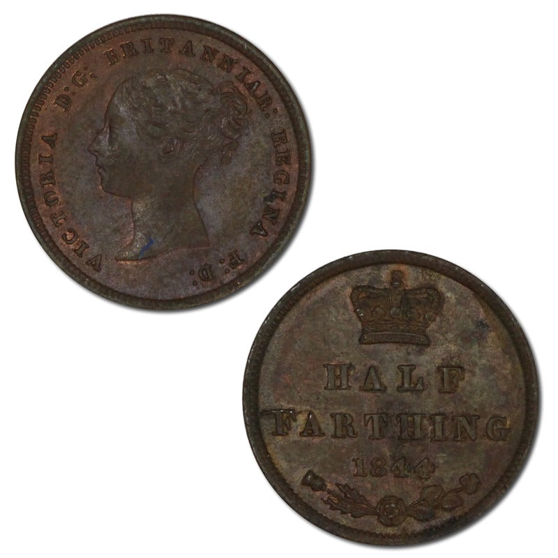 Great Britain 1844 Victoria Half Farthing