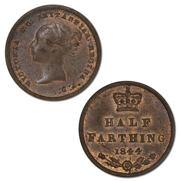 Great Britain 1844 Victoria Half Farthing