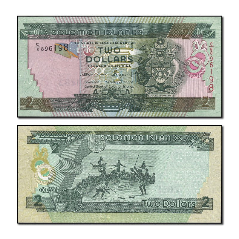 Solomon Islands (2004) 2 Dollars P.25a CFU