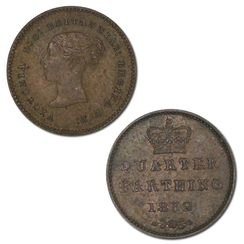 Great Britain 1852 Quarter Farthing S.3953