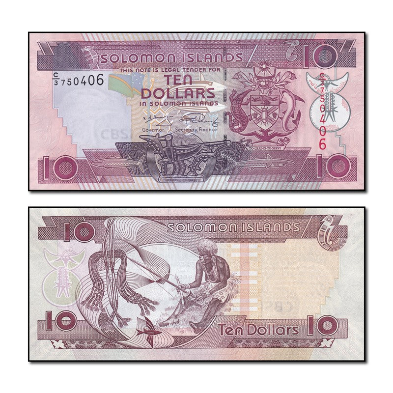 Solomon Islands 2006 10 Dollars P.27 CFU