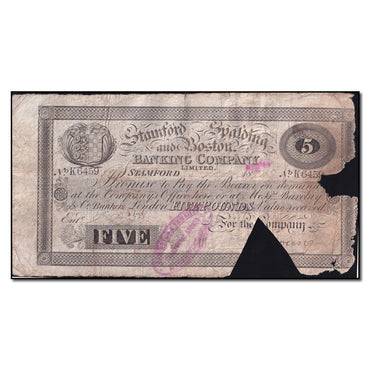 Great Britain 1895-97 5 Pounds G - VG