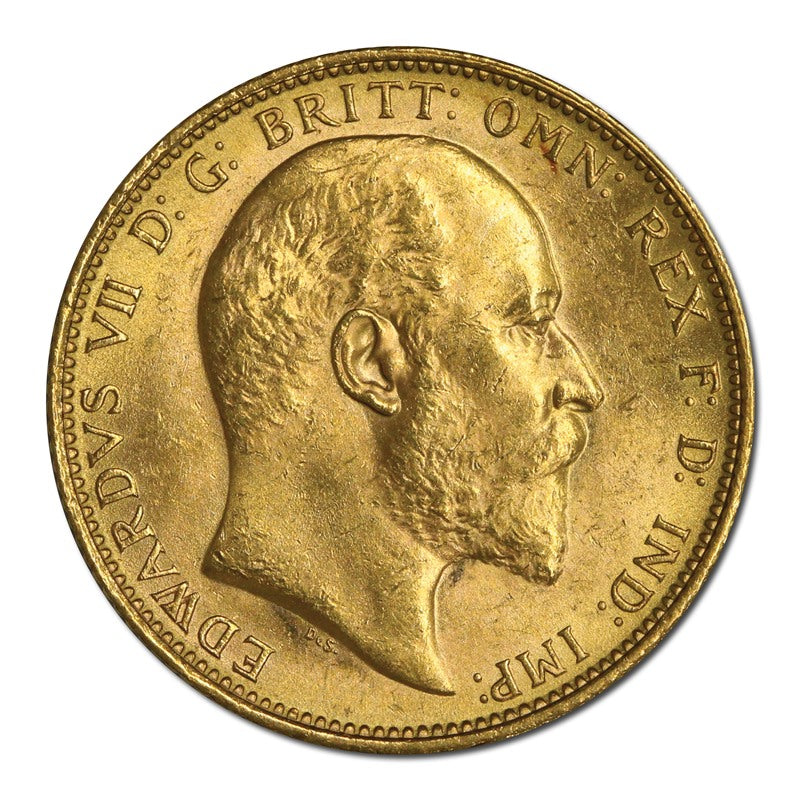 1907 Melbourne Gold Sovereign Choice UNC