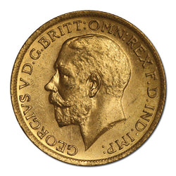 1911 Sydney Gold Sovereign Lustrous UNC