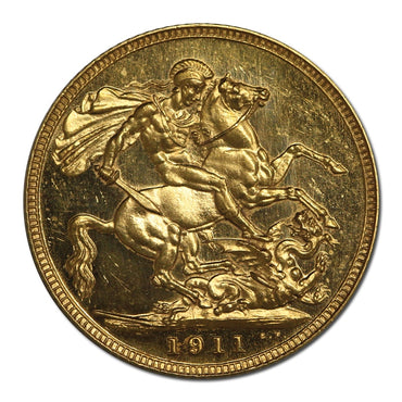 Great Britain 1911 Gold Sovereign Proof