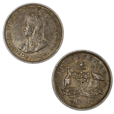 Australia 1911 Threepence