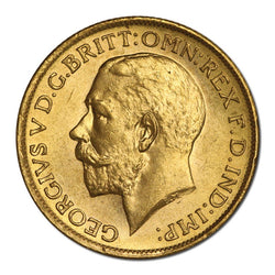 1912 Sydney Gold Sovereign Lustrous UNC
