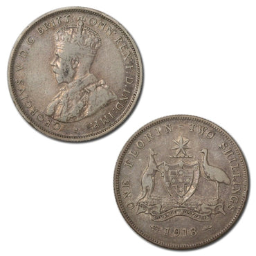 Australia 1913 Florin