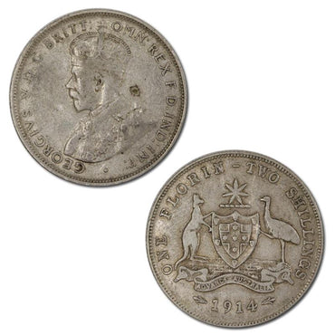 Australia 1914 Florin