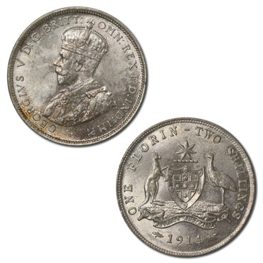 Australia 1914 Florin