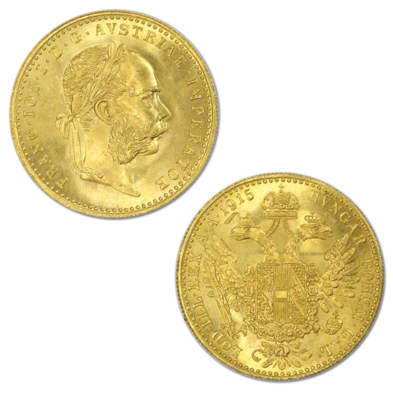 Austria 1915 1 Ducat Gold UNC