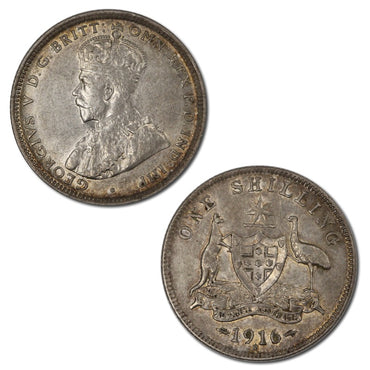 Australia 1916M Shilling