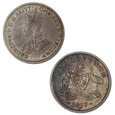 Australia 1917 Threepence nEF
