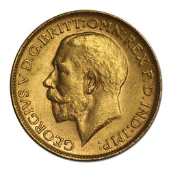 1919 Perth Gold Sovereign Lustrous UNC