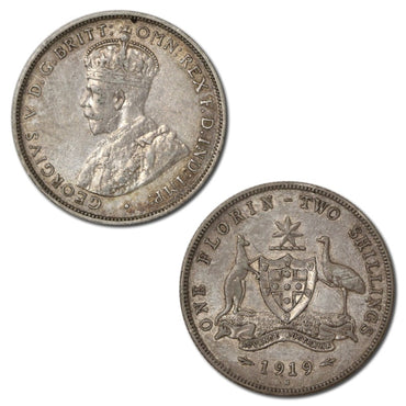 Australia 1919 Florin