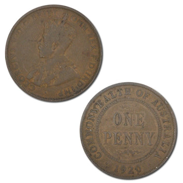 Australia 1920 Plain (London Obverse) Penny