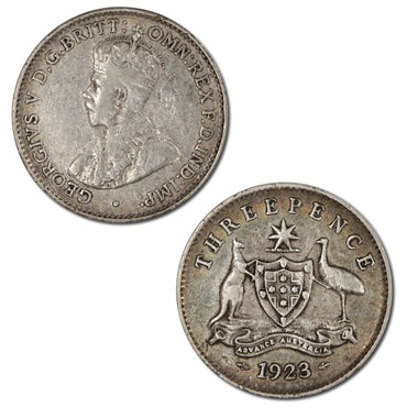 Australia 1923 Threepence F/VF