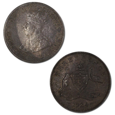 Australia 1924 Threepence