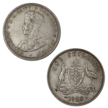 Australia 1925/3 Overdate Shilling