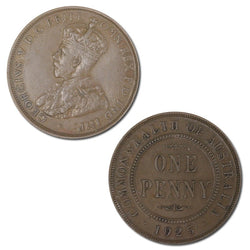 Australia 1925 Penny - Key Date