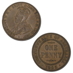 Australia 1925 Penny - Key Date