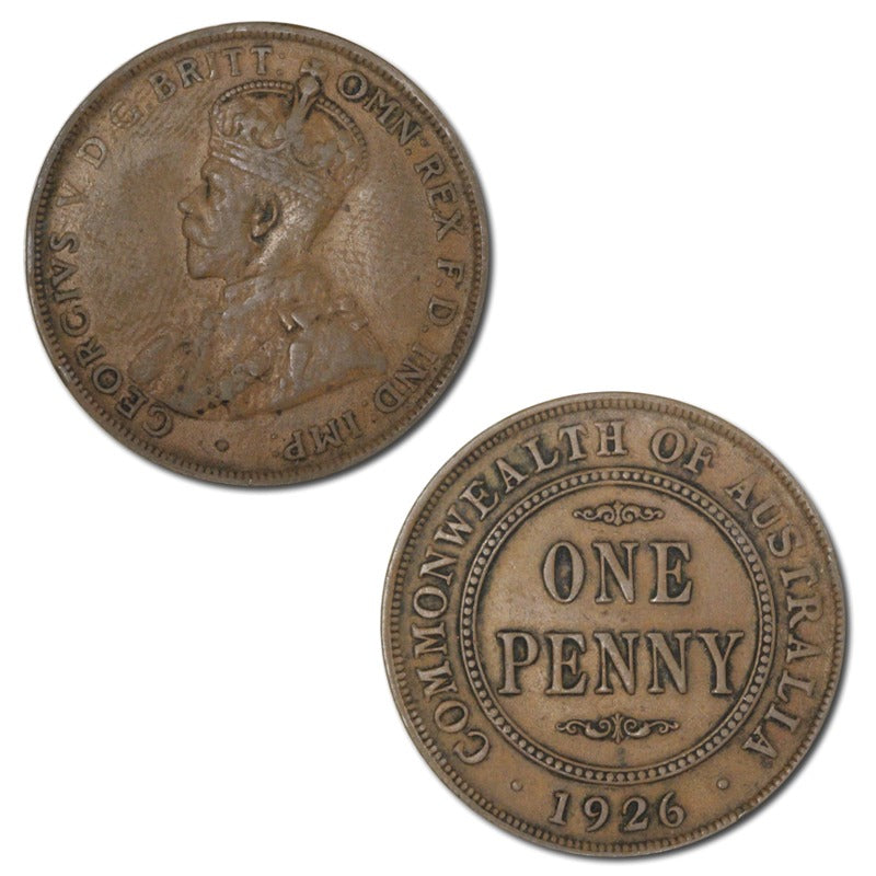 Penny Ridge Coin Pennies – M.R.Roberts - Wynyard Coin Centre