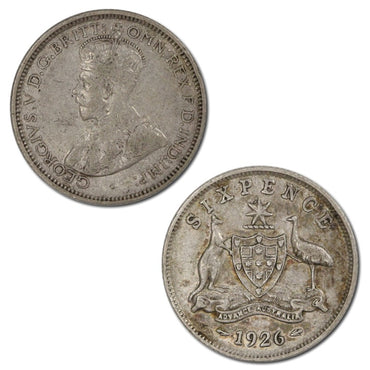 Australia 1926 Sixpence